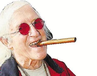 吉米·萨维尔生前经常以叼硕大雪茄的形象出现