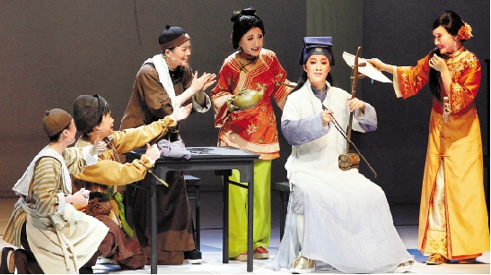 5月23日晚,新创越剧《二泉映月》在杭州剧院首演,拉开小百花30岁