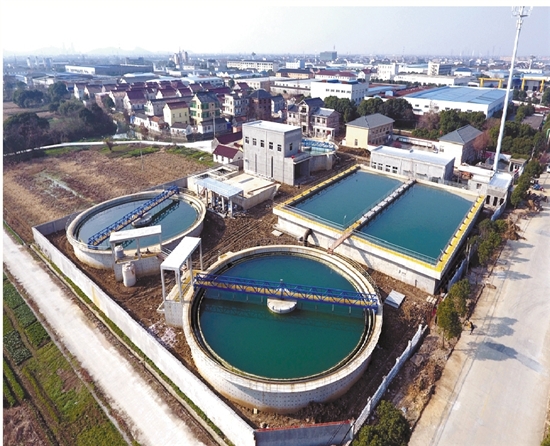 投入使用的园区中水回用站